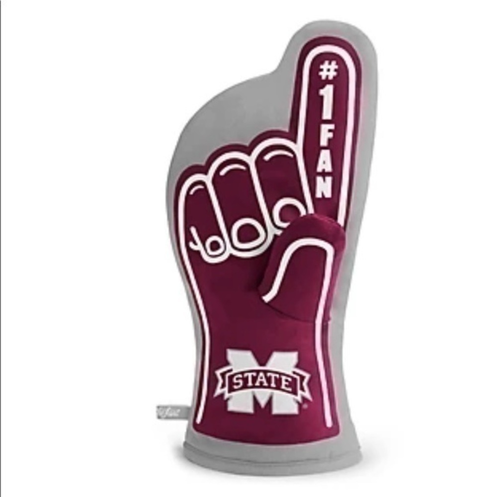 Mississippi state bulldogs oven grill mitt new